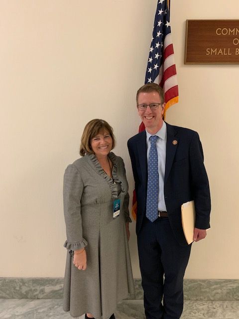 Stephanie with Congressman Derek Kilmer