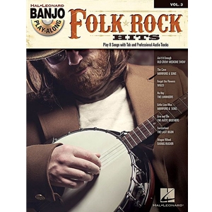 Folk Rock Hits Banjo Playalong Book/CD