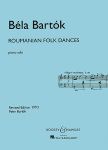 Bartok Roumanian Folk Dances (Piano Solo) Piano