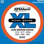 D'Addario Strings Guitar Electric XL Nickel Wound Jazz Medium EJ22