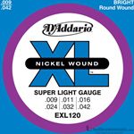 D'Addario Strings Guitar Super Extra Light EXL120