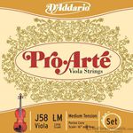 D'Addario Strings Viola Set Pro Arte 16+"  J58 LM