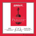 D'Addario Strings Prelude Violin Set 1/2 8101/16M