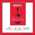 D'Addario Strings Prelude Viola Set Under 15"  J910SM
