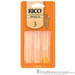 Baritone Sax Reeds Rico 3 Pack