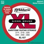 D'Addario Strings Guitar Baritone Nickel Wound Medium XL157