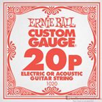 Ernie Ball String Guitar .020 Plain Steel 1020ST