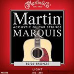 Acoustic Guitar Strings Martin Marquis 80/20 Bronze 12-54 Light