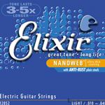 Elixer Strings Guitar Nano Light 12052