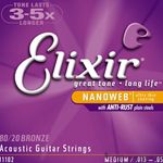 Elixer String Guitar 80/20 Nano Medium 11102