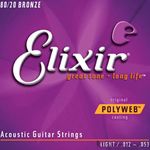 Elixer String Guitar 80/20 Gore Light 11050