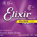 Elixer String Guitar 80/20 Gore Light Top Medium 11075