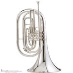 King 1122SP Ultimate Series Marching French Horn Silver Plated