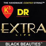 Dr Strings Bass Black Beauty Medium Light 1BKB45