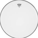 Bass Drum Head Remo Clear Powerstroke 3 White Falam Patch