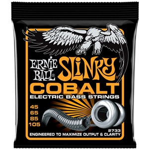 Ernie Ball Hybrid Slinky Cobalt Electric Bass Strings 45-105 Gauge