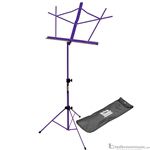 On-Stage Stand Music Purple Compact Folding Purple with Bag