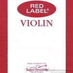 Super Sensitive 4RLVS Red Label Violin String Set
