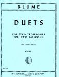 Blume Duets for Two Trombone
