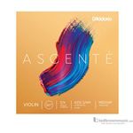D'Addario Ascente Violin Strings Set 3/4 Medium Tension