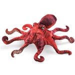 Folkmanis Puppet Stage Octopus Red