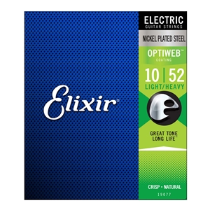 Elixir 10-52 Light/Heavy Optiweb Electric Guitar String Set