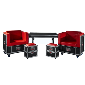 Gator Road Case Furniture Set - Transformable Into Shipping Cases