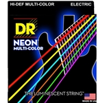 DR Hi-Def Neon Multi-Color Coated Medium Guitar Strings