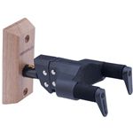 Hercules USP10WB Ukulele Wall Hanger With Wood Back and Auto Grip System