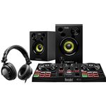 Hercules DJ DJLearning Kit With Mixer Software Headphones And Speakers