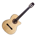 Kremona Rosa Luna Flemenco Guitar With Cutaway