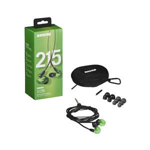 Shure SE215SPE Green Special Edition In-Ear Monitors