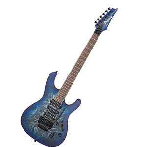 Ibanez S770CZM Electric Guitar - Cosmic Blue Frozen Matte