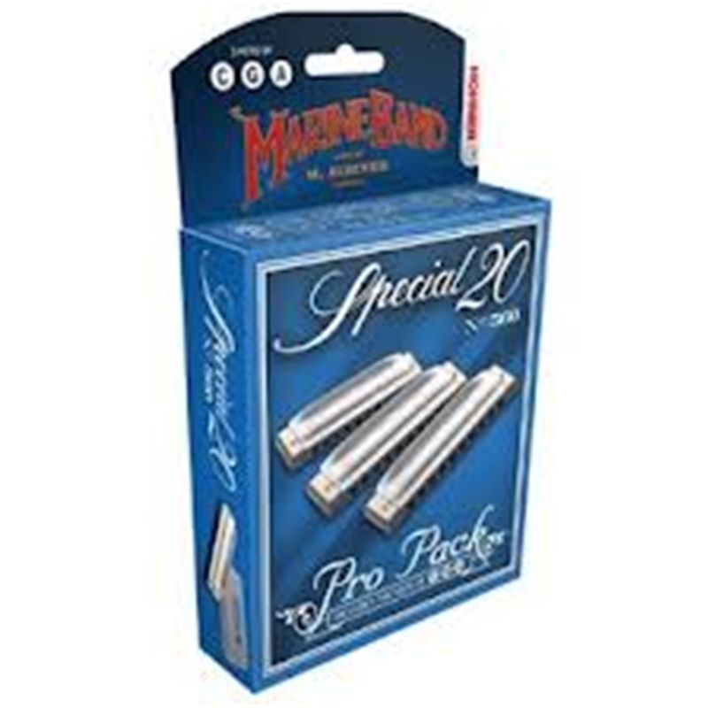 Ted Brown Music - Hohner Special 20 Pro Pack Set of 3 C/G/A