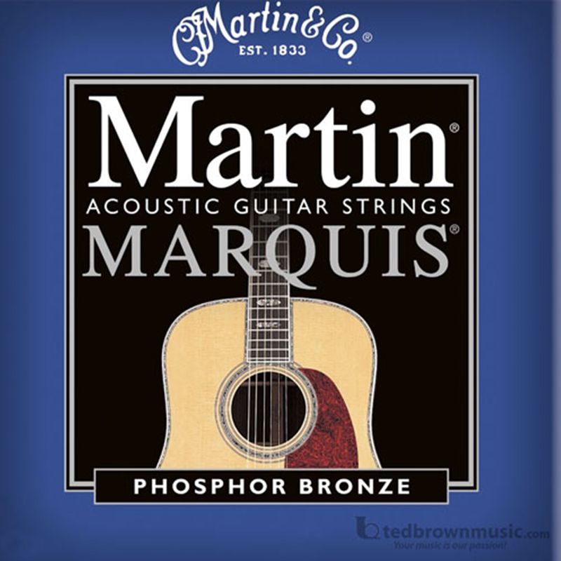 Originale Martin Bronzo Corde per Akkustikgitarre 0.13 fino 0.56 Medio 