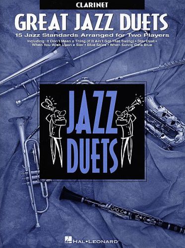 Great Jazz Duets Clarinet Book Clarinet