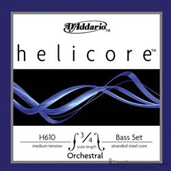 D'Addario Strings Helicore Bass Set 3/4 Medium Tension H610-3/4