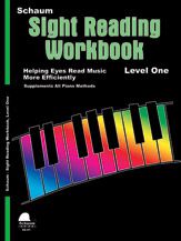 Schaum Sight Reading Workbook Level 1 Piano