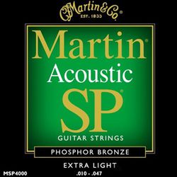 Acoustic Guitar Strings Martin Marquis 80/20 Bronze 10-47 Extra Light