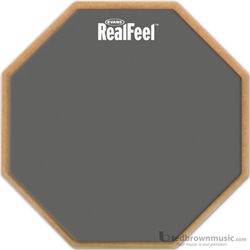 Evans Practice Pad Real Feel 6" w/Mount  RF6GM