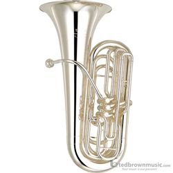 Yamaha YBB621S Professional 3/4 Silver Tuba