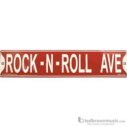 Aim Gifts Street Sign Rock N Roll Ave SS76