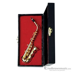 2.52 Saxophone Pin Seawoo Saxophone Pin Saxophone Brooch with Case Saxophone Lapel Pins Miniature Musical Instrument Miniature Replica Pin Musical Gift 
