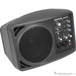 Mackie SRM150 5.25" 150 Watt Active PA Speaker with 3-Channel Mixer