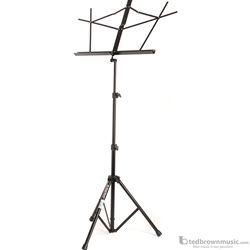 On-Stage SM7122BB Black Compact Folding Music Stand with Bag