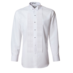 Tuxedo Park White Wing Collar Shirt for Men