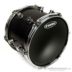 Drum Head Evans Black Chrome