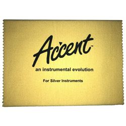 Accent ASP1 Silver Polish Cloth For Flute and Trumpet