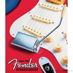 Fender Sign Collectible Red Stratocaster Tin 9190670406