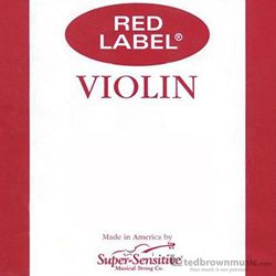 Super Sensitive 4RLVS Red Label Violin String Set